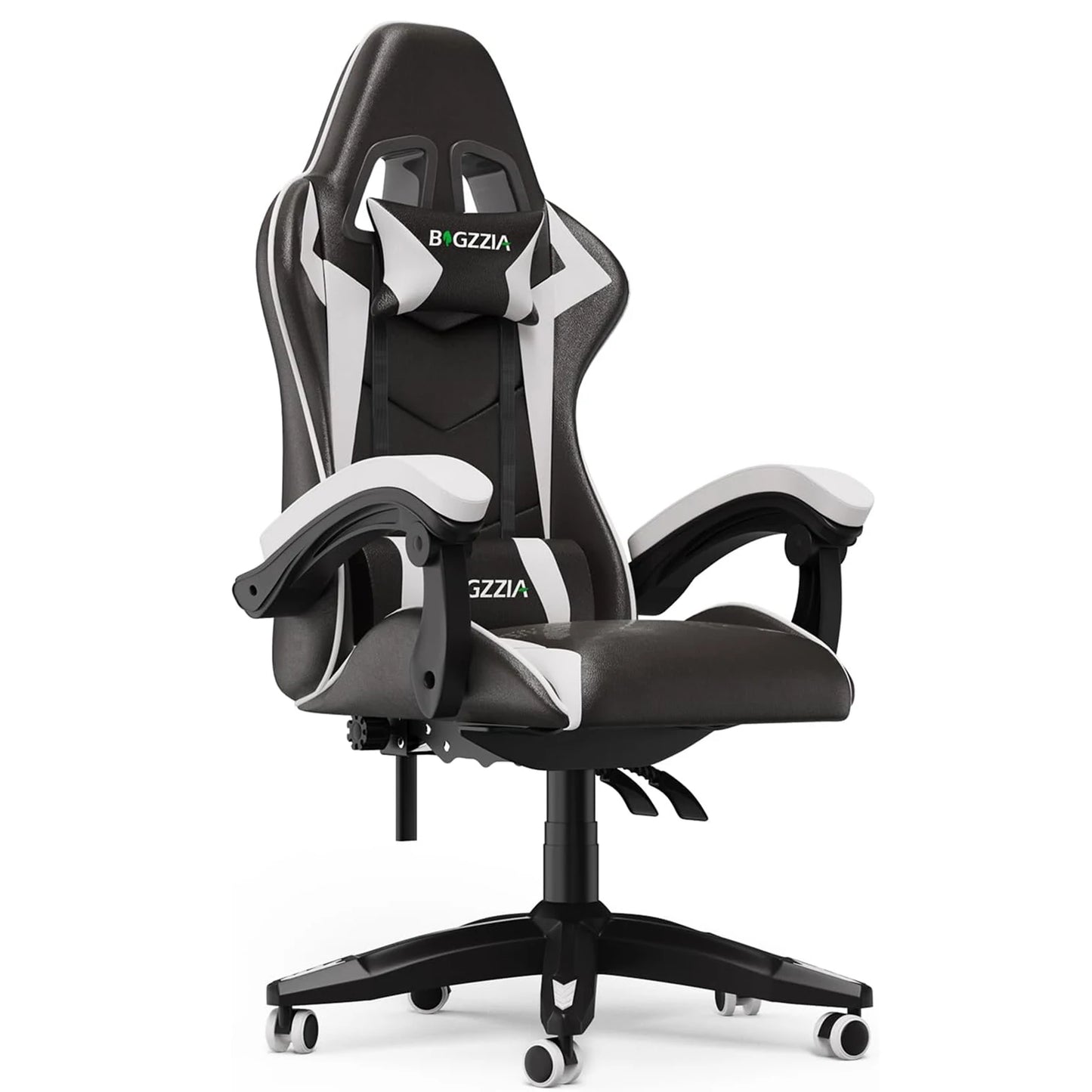 Gaming Chair Ergonomic Lumbar Cushion Headrest Adjustable
