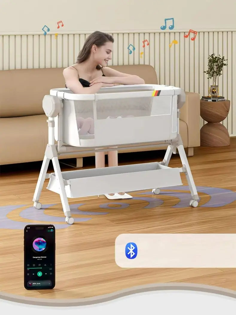 Baby Bassinet Rocking Beside Sleeper Portable Travel