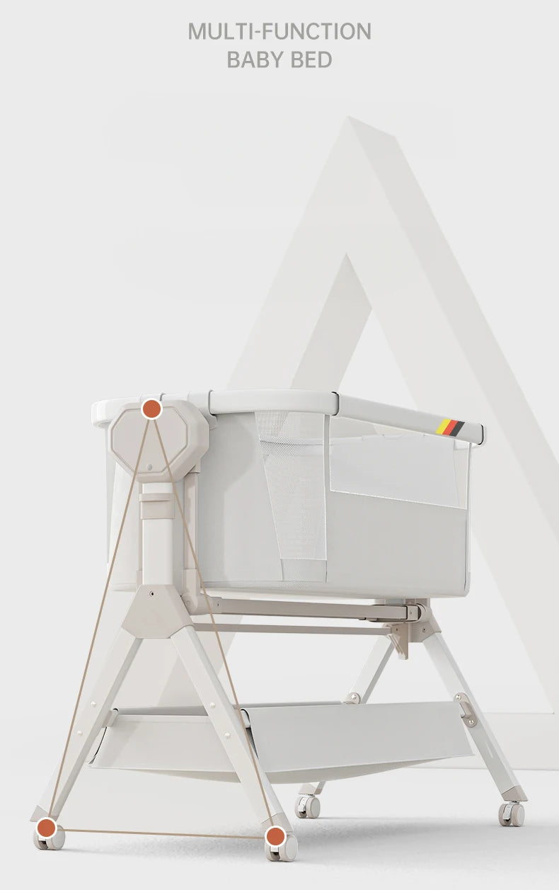 Baby Bassinet Rocking Beside Sleeper Portable Travel
