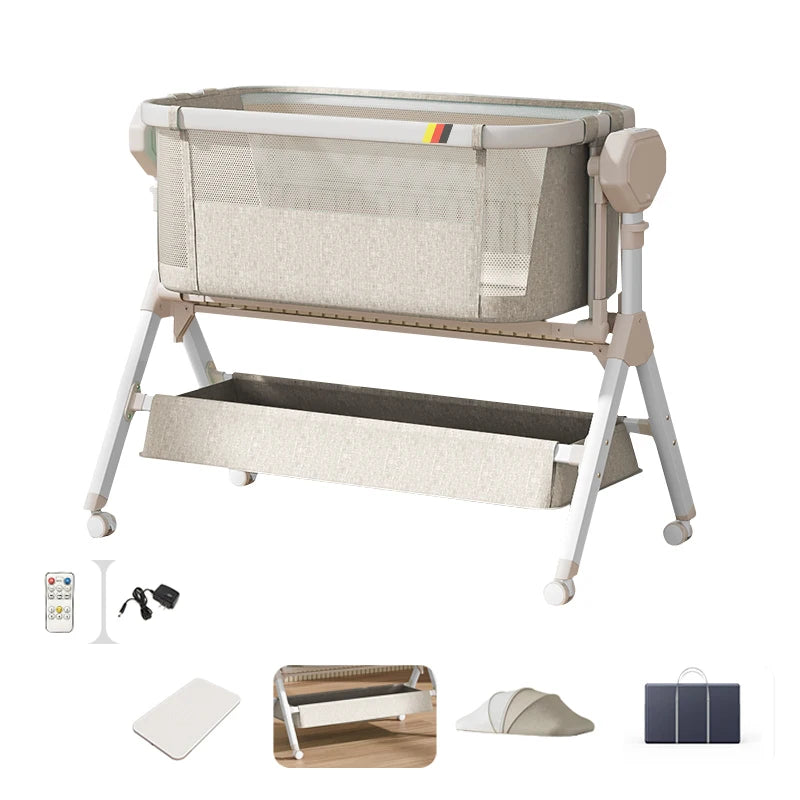 Baby Bassinet Rocking Beside Sleeper Portable Travel
