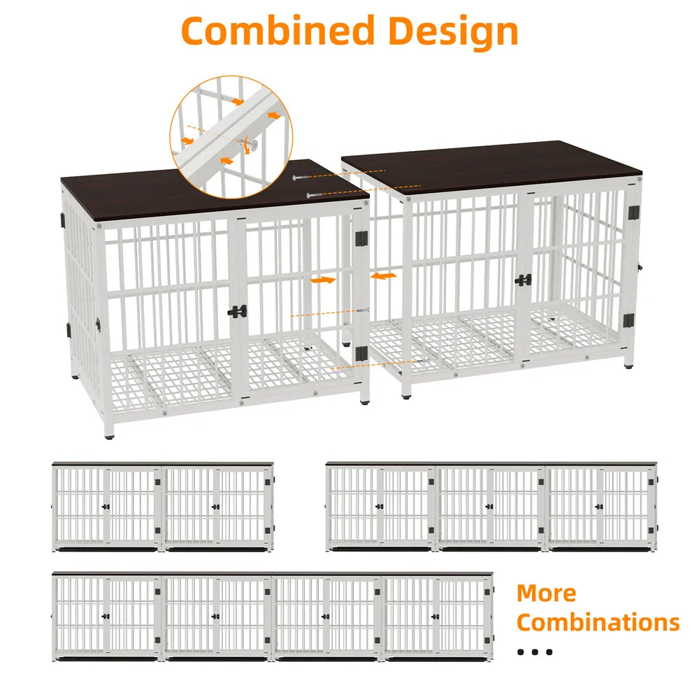 Dog Pen Elevated Indoor End Table Furniture