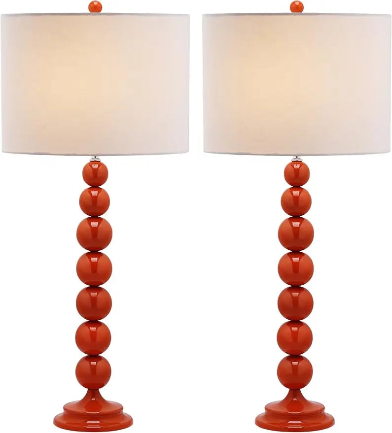 Modern Contemporary Lamp, Stacked Ball Optional Colors