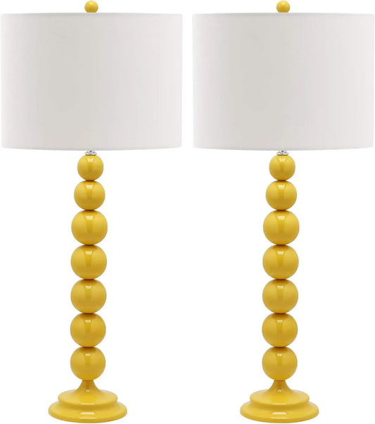 Modern Contemporary Lamp, Stacked Ball Optional Colors
