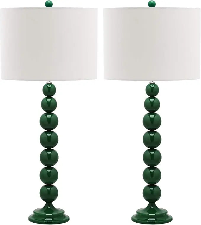 Modern Contemporary Lamp, Stacked Ball Optional Colors