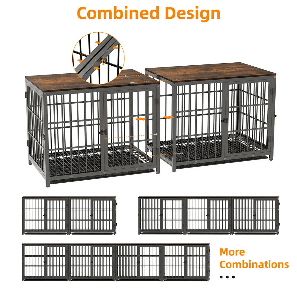 Dog Pen Elevated Indoor End Table Furniture