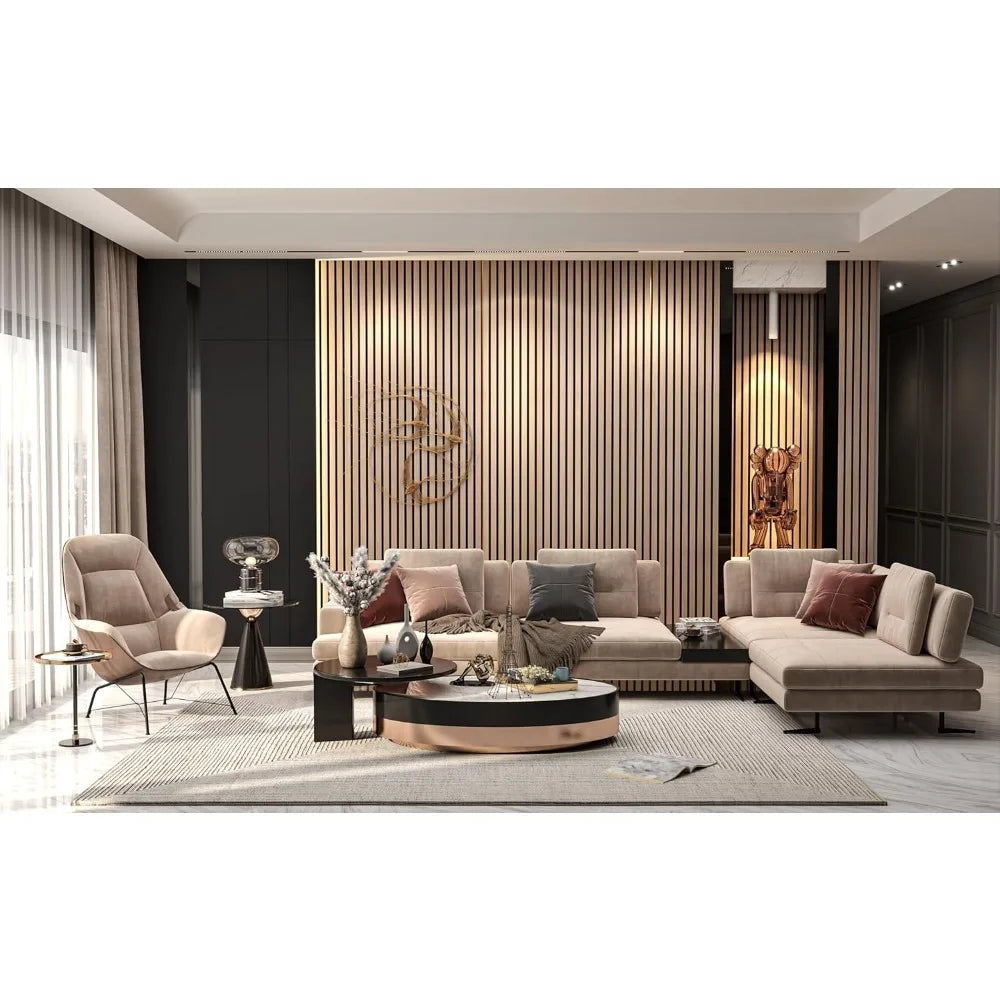 Acoustic Wood Wall Paneling Decorative Sound Proof