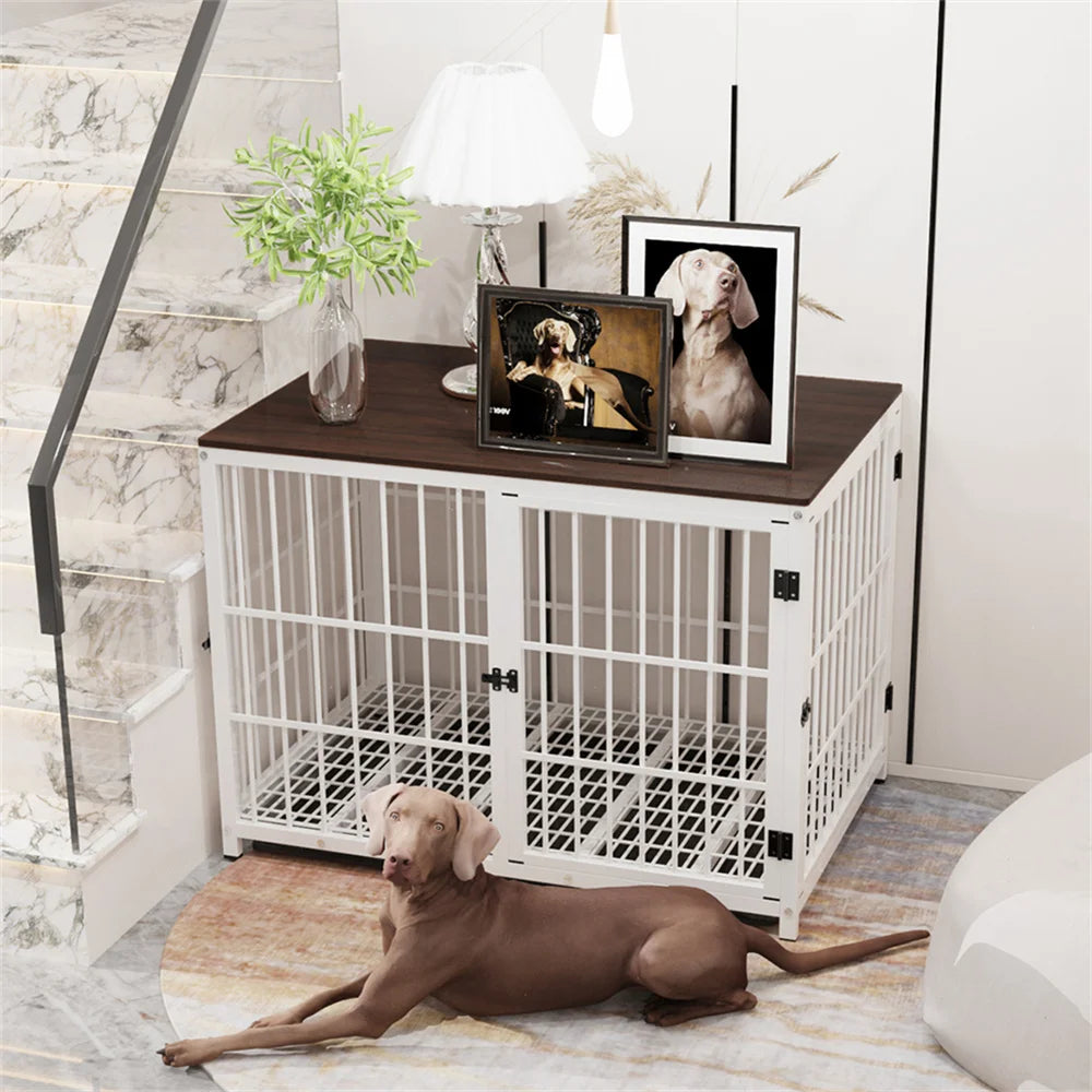 Dog Pen Elevated Indoor End Table Furniture