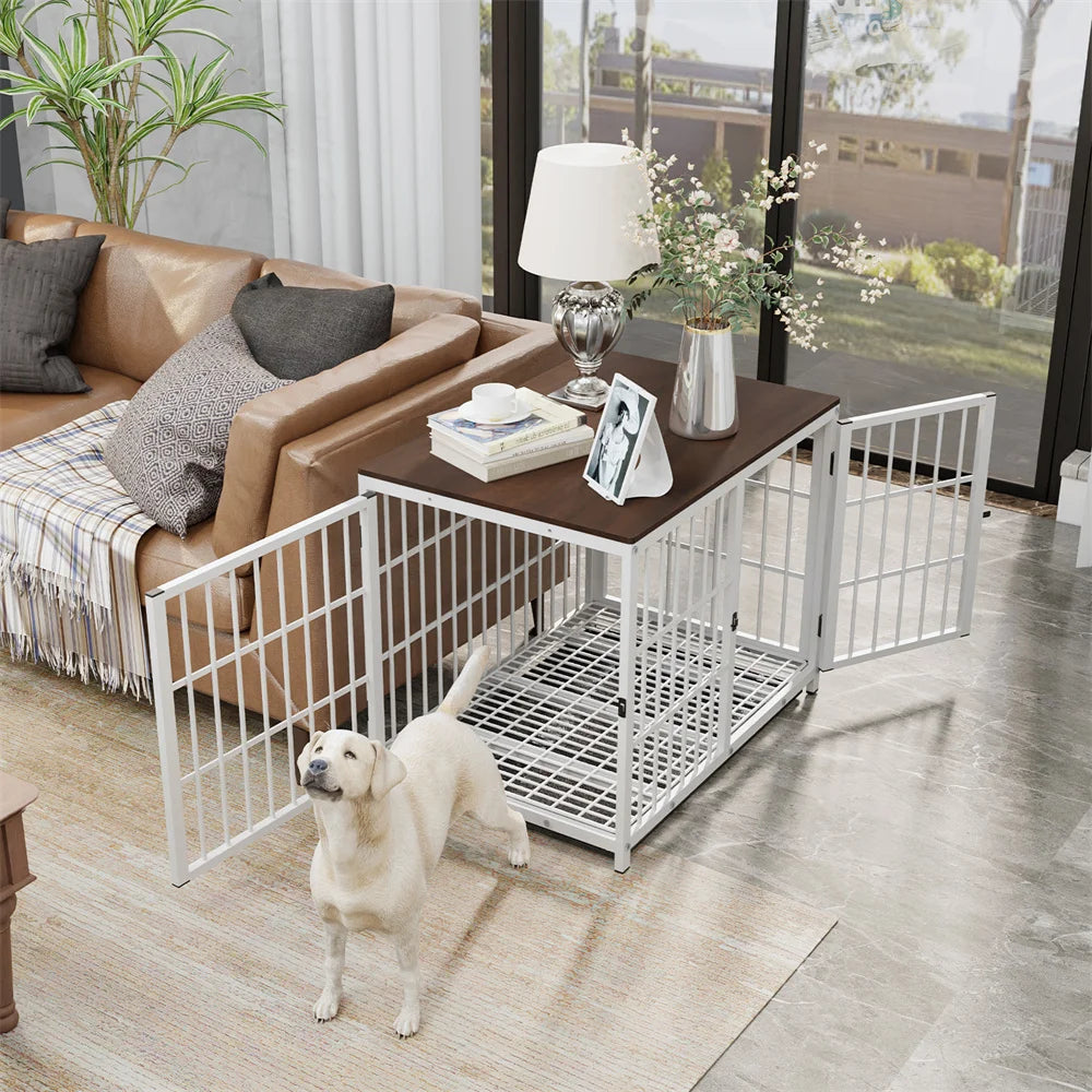 Dog Pen Elevated Indoor End Table Furniture