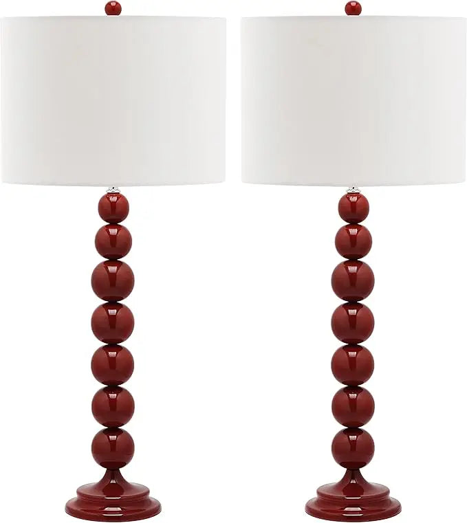 Modern Contemporary Lamp, Stacked Ball Optional Colors
