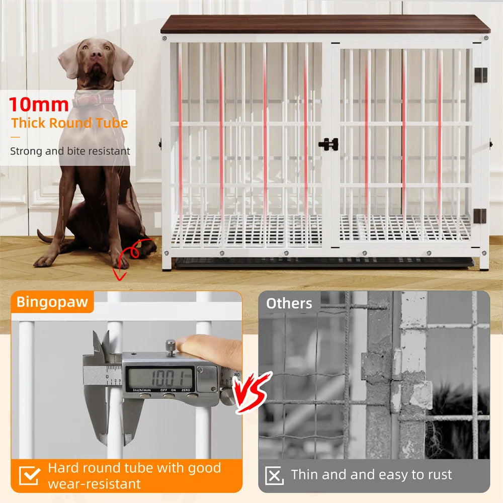 Dog Pen Elevated Indoor End Table Furniture